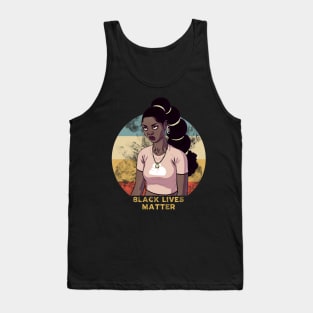 BLM retro style 2020 Tank Top